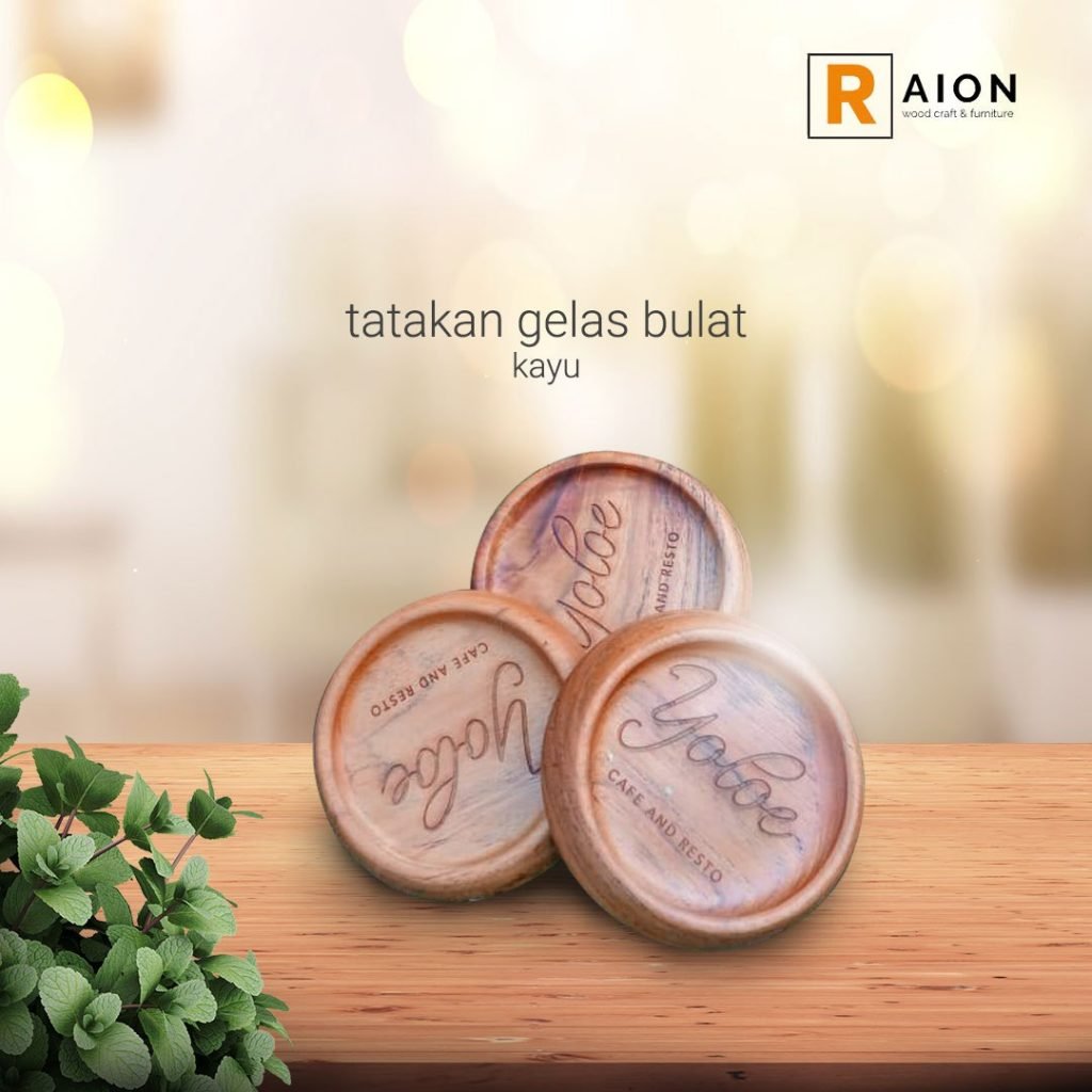 Tatakan Gelas Bundar