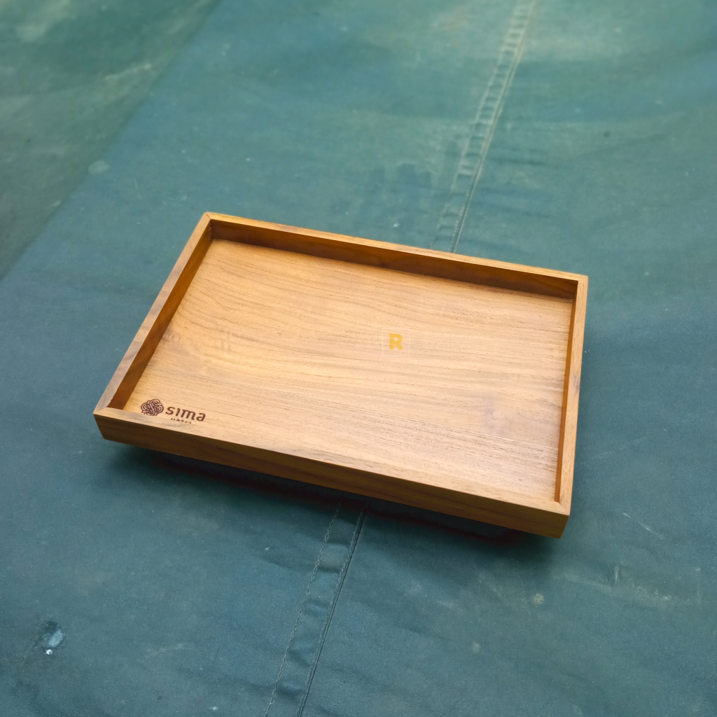 Nampan Kayu Serving Tray